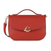 Cross-Rated Flap Bag City Philos Lancaster , Red , Dames