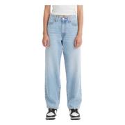 Baggy Jeans Levi's , Blue , Dames