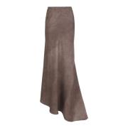 Opalo, asymmetrische rok cacao geverfd Cortana , Brown , Dames