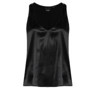 Sleeveless Tops Pinko , Black , Dames