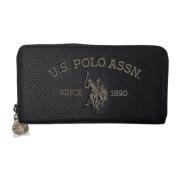 Ritsportemonnee U.s. Polo Assn. , Black , Dames