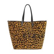 Luipaardprint Tote Bag in Bruin Stella McCartney , Brown , Dames