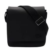 Klassieke Schoudertas Lacoste , Black , Heren