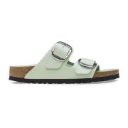 Comfortabele Zomersandalen Birkenstock , Green , Dames