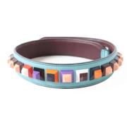 Pre-owned Leather belts Fendi Vintage , Multicolor , Dames