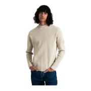 Crew Neck Sweater Calvin Klein Jeans , Beige , Heren