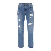 Klassieke Denim Jeans voor dagelijks gebruik Dolce & Gabbana , Blue , ...