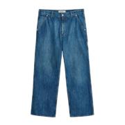 Slim Fit Casual Broek Our Legacy , Blue , Dames