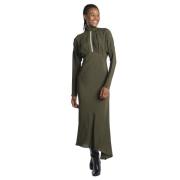 Militaire Kantinzet Longuette Jurk N21 , Green , Dames