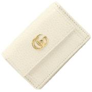 Pre-owned Leather wallets Gucci Vintage , White , Dames