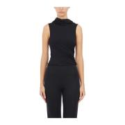 Zwarte Lola Top Shirt Rick Owens , Black , Dames