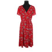 Pre-owned Viscose dresses Ralph Lauren Pre-owned , Red , Dames