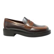 Stijlvolle Loafers voor Mannen Frau , Brown , Dames