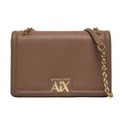 Crossbody Tas Armani Exchange , Brown , Dames