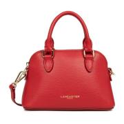 Rode Rits Half Maan Tas Lancaster , Red , Dames