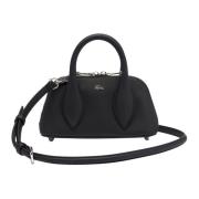 Daily City Handtas Zwart PVC Lacoste , Black , Dames