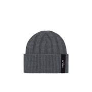 Stijlvolle Beanie Muts voor Mannen Replay , Gray , Heren