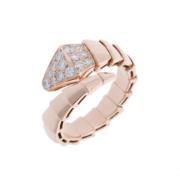 Pre-owned Rose Gold rings Bvlgari Vintage , Yellow , Dames