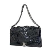 Pre-owned Leather chanel-bags Chanel Vintage , Black , Dames