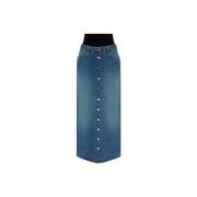 Denim rok Alaïa , Blue , Dames