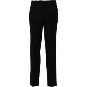 Klassieke Straight Leg Broek P.a.r.o.s.h. , Black , Dames