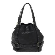 Pre-owned Leather shoulder-bags Bally Pre-owned , Black , Dames