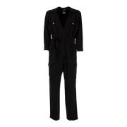 Lange Jumpsuit met Riem Liu Jo , Black , Dames