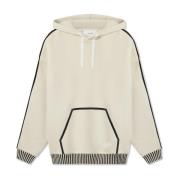 Relaxed Beige Hoodie met Geborduurde Details Axel Arigato , Beige , He...