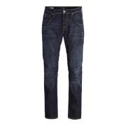 Blauwe Denim Jeans voor Mannen Jack & Jones , Blue , Heren