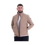 Beige Nylon Bomberjack RefrigiWear , Beige , Heren