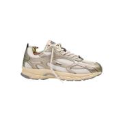 Sneaker met hoogfrequent design Mercer Amsterdam , Beige , Dames