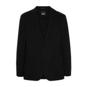 Stretch Jersey Blazer Hugo Boss , Black , Dames