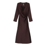 Elegante Jurk voor Vrouwen Imperial , Purple , Dames