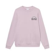 Legacy Court Sweatshirt met waterverfprint Les Deux , Pink , Heren