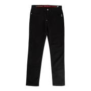 Slim Fit Broek Heren Bikkembergs , Black , Heren