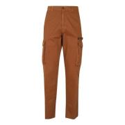 Cargo Field Broek in Gewassen Katoen Aspesi , Brown , Heren