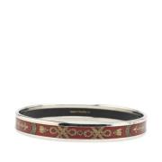 Pre-owned Metal bracelets Hermès Vintage , Red , Dames