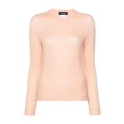 Casual Jersey Top voor Vrouwen Fabiana Filippi , Pink , Dames