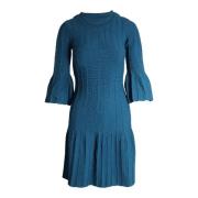 Pre-owned Viscose dresses Michael Kors Pre-owned , Blue , Dames