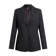 Stijlvolle Jas voor Mannen Etro , Black , Dames