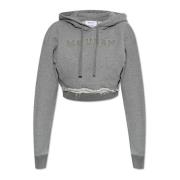 Hoodie Alexander McQueen , Gray , Dames