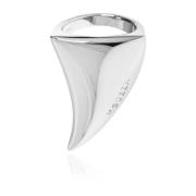 Messing ring Alexander McQueen , Gray , Heren