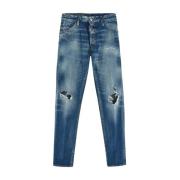 Heren Denim Mode Dsquared2 , Blue , Heren