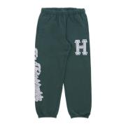 Bosgroene Fleece Sweatpants HUF , Green , Heren