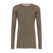 Long Sleeve T-shirt Rick Owens , Brown , Heren