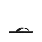 Slippers met logo Vetements , Black , Heren