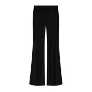 Flared Leg Broek Michael Kors , Black , Dames