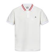 Polo met logo Vivienne Westwood , Beige , Heren