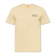 T-shirt met logo Kenzo , Beige , Heren