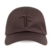 Pet met logo Tom Ford , Brown , Heren